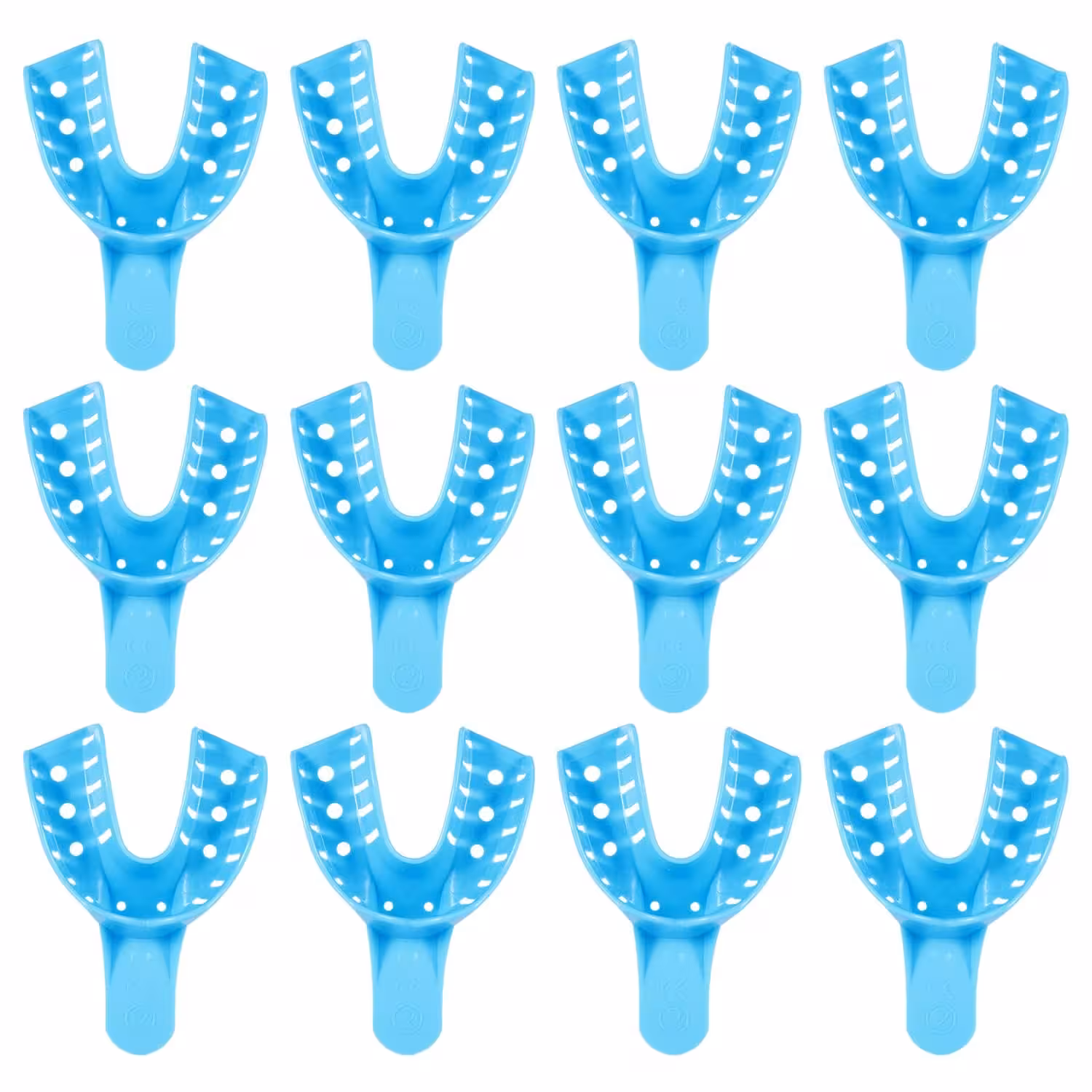 Impression Trays Disposable Large Lower 12 – ComDent – Commic International Ltd., Impression Trays & Accessories