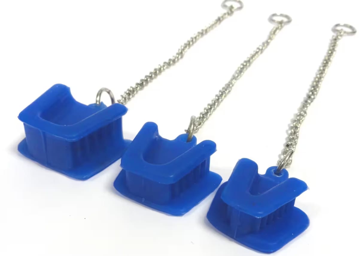 McKesson Mouth Props With Chain Blue – ComDent – Commic International Ltd., Chirurgische Instrumente