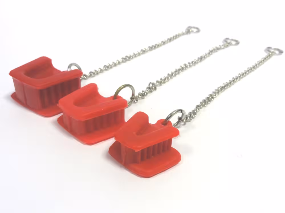 McKesson Mouth Props With Chain Red – ComDent – Commic International Ltd., Surgical Hand Instruments