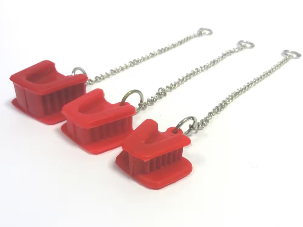 McKesson Mouth Props With Chain Red – ComDent – Commic International Ltd., Surgical Instruments