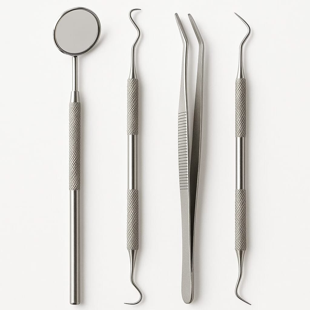 Dental Student Examination Instruments Kit (4pcs) – ComDent – Commic International Ltd., Explorers