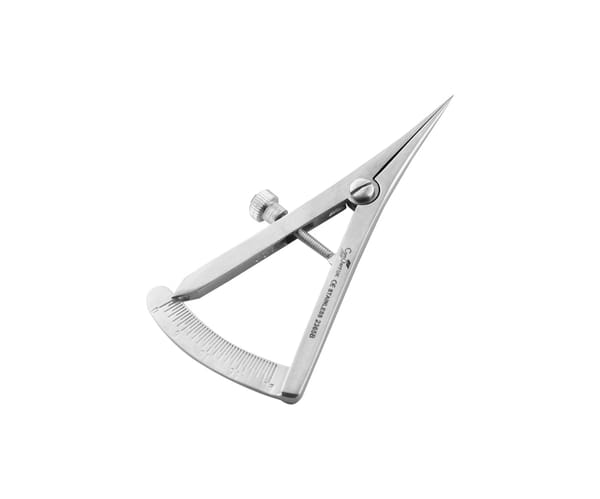 Castroviejo Caliper 9cm, 0-20mm Straight – ComDent