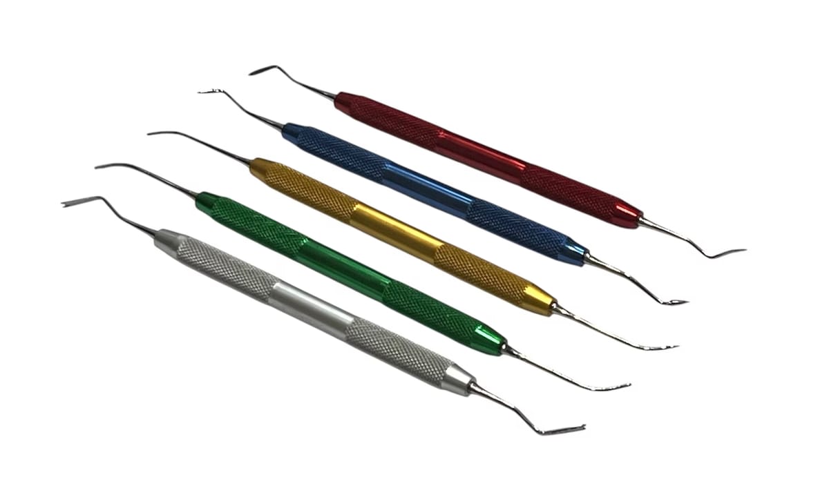 PK Thomas Wax Carver Set of 5, Multi Color – ComDent – Commic International Ltd., Dental Laboratory Instruments