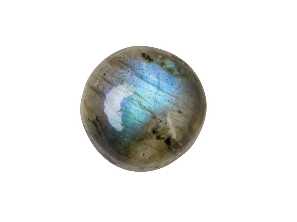Labradorite, Round Cabochon 8mm – Cooksongold
