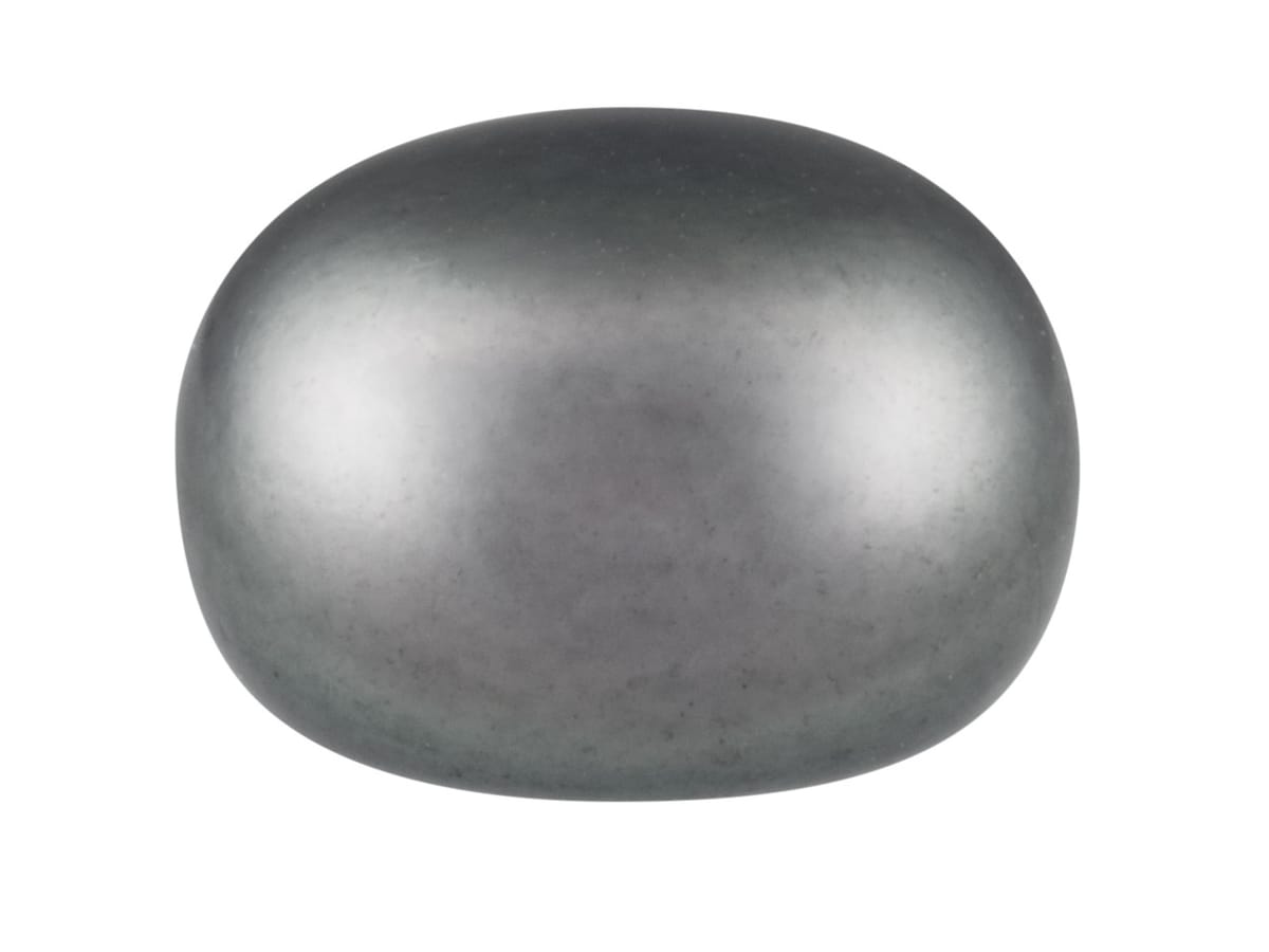 Cultured Pearls Pair Button Half Drilled 8.5-9mm, Peacock Grey, Freshwater – Cooksongold