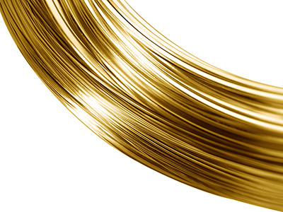 14ct Yellow Gold Round Wire 1.50mm, 100% Recycled Gold