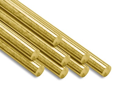 18ct Yellow Gold Round Pin Wire 1.00mm Fully Hard, Straight Lengths, 100% Recycled Gold