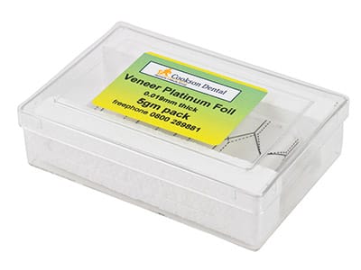 Platinum Foil 32mm X 0.019mm 5gm – Cookson Gold