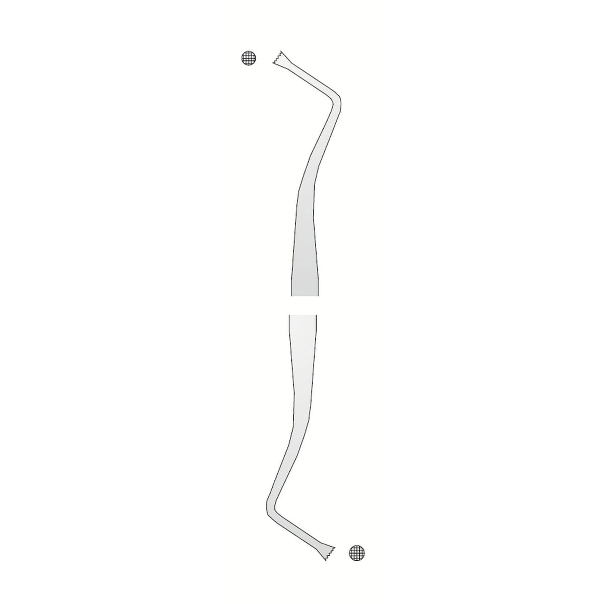 FILLING INSTRUMENT WARD 1 SERRATED 325480 – Coricama srl