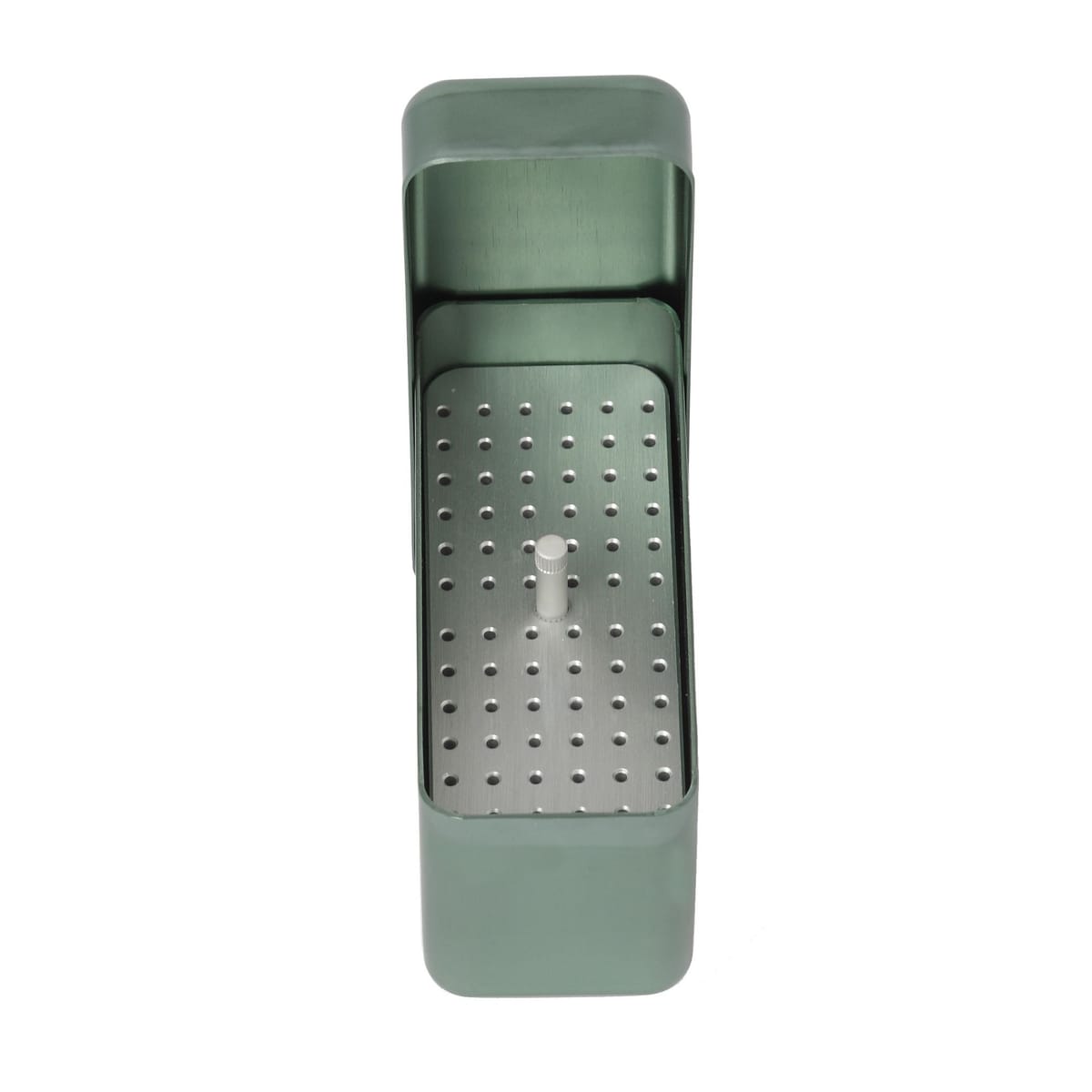 ENDODONTIC BOX ALUMINIUM SMALL 76 GN/SR 399123 – Coricama srl, Accessories for Root Canal Treatment