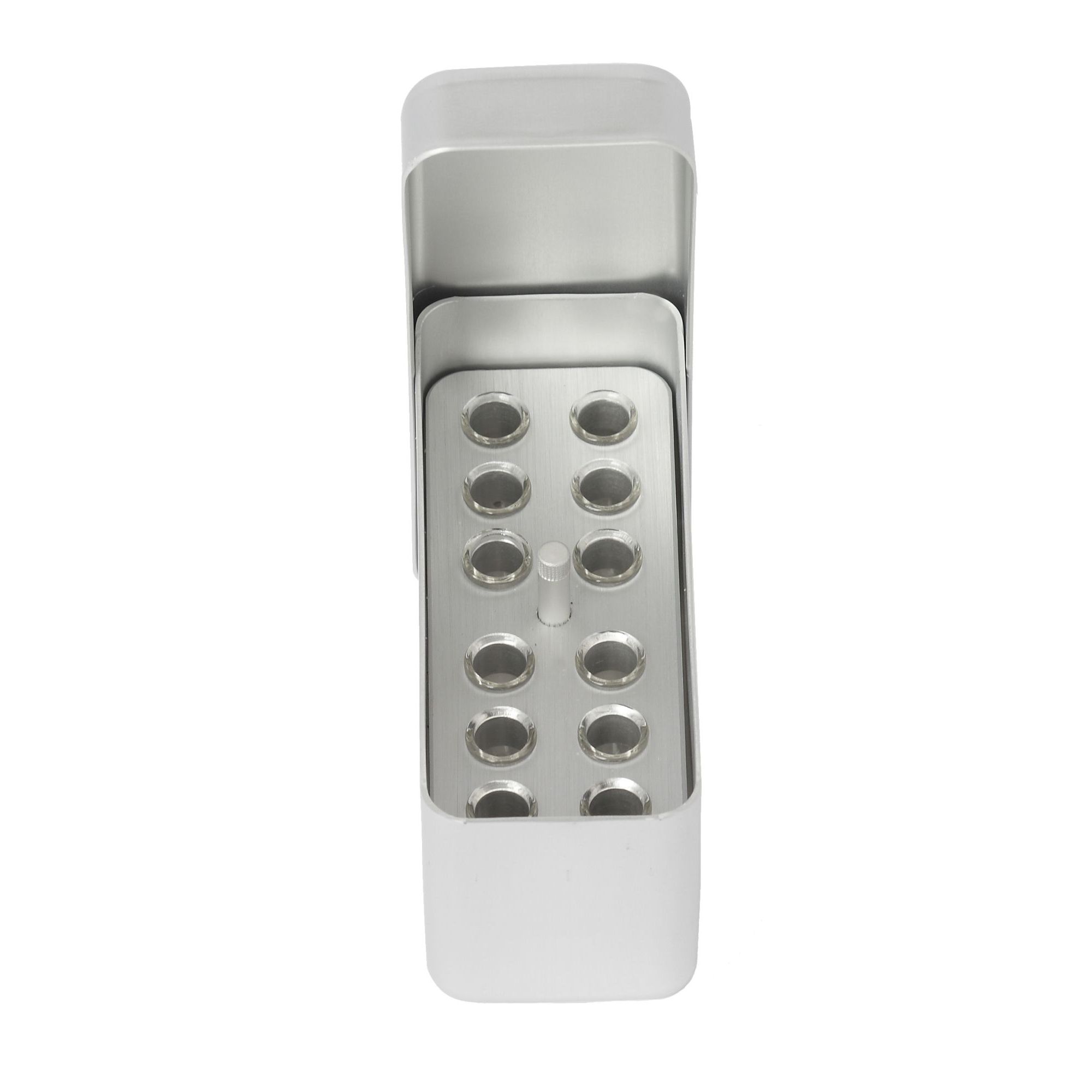 ENDODONTIC BOX ALUMINIUM SMALL 12 SR/SR – Coricama srl, Endodontic Accessories