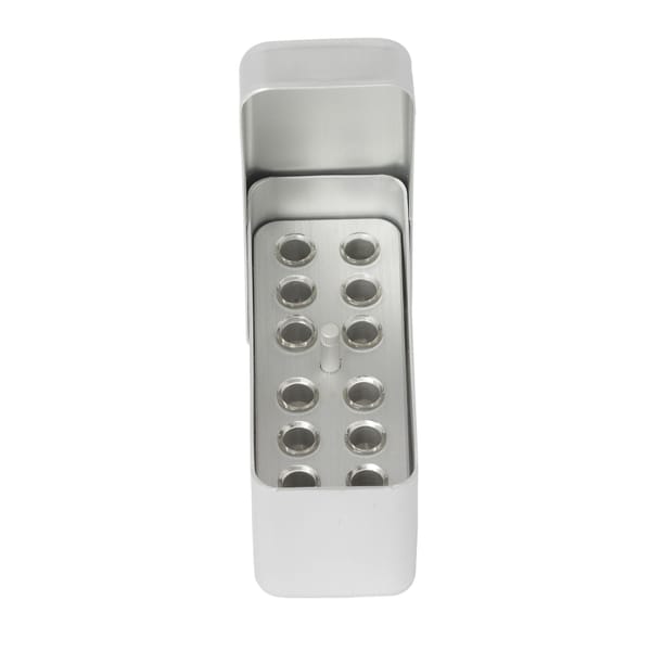 ENDODONTIC BOX ALUMINIUM SMALL 12 SR/SR 399183