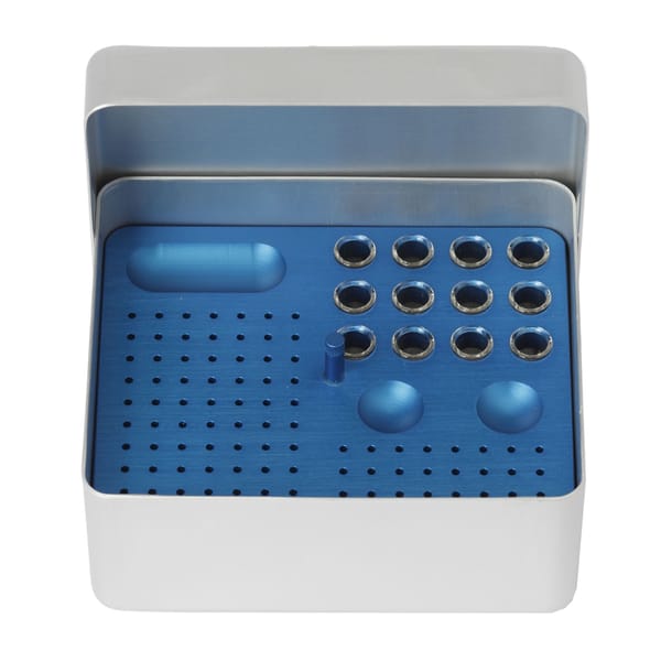 ENDODONTIC BOX ALUMINIUM MEDIUM 112/12 SR/BD 399333