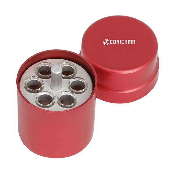 ENDODONTIC BOX ALUMINIUM 6 RD/SR 399543