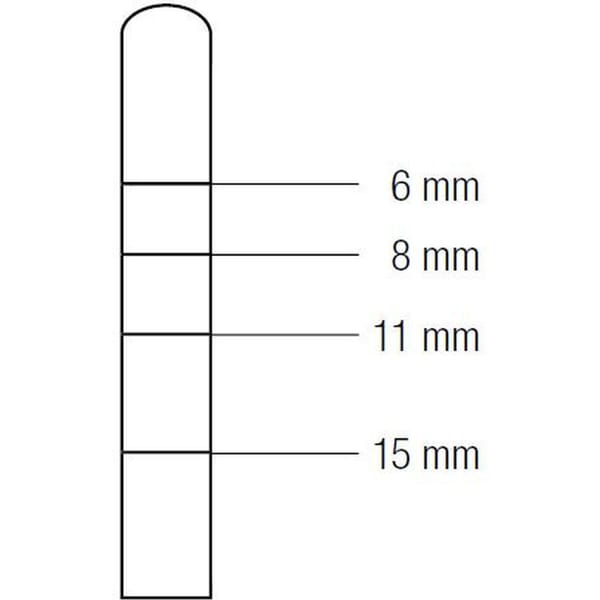 OSTEOTOME CONVEX mm3.2 412125