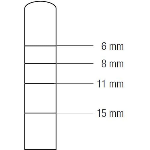 OSTEOTOME CONVEX mm5.0 412140