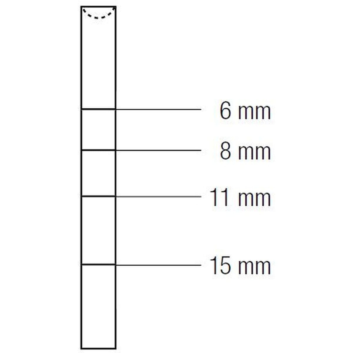 OSTEOTOME CONCAVE mm2.7 412220 – Coricama srl, System-Independent Instruments and Accessories