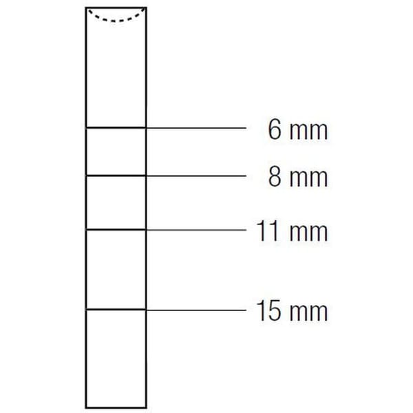 OSTEOTOME CONCAVE mm3.2 412225