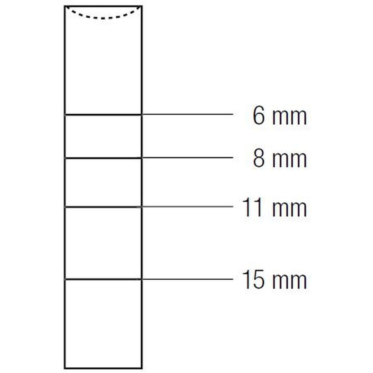 OSTEOTOME CONCAVE mm5.0 412240 – Coricama srl, System-Independent Instruments and Accessories