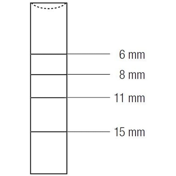 OSTEOTOME CONCAVE mm5.0 412240