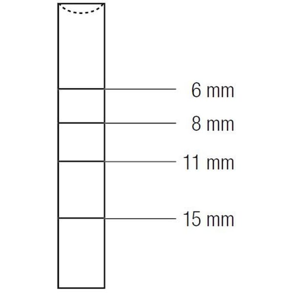 OSTEOTOME CONCAVE mm3.7 BAYONET 412270