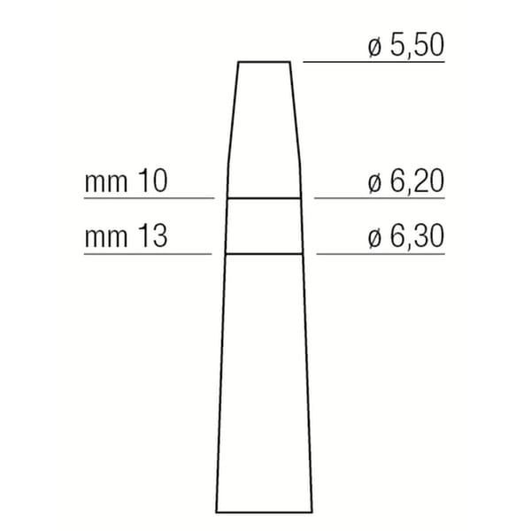 OSTEOTOME mm5.5/mm6.3 414160
