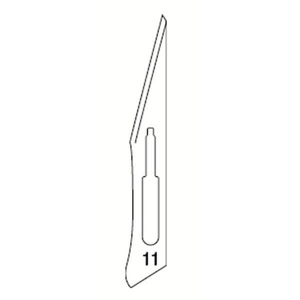 LAMES POUR BISTOURI N.11 - 100 pcs