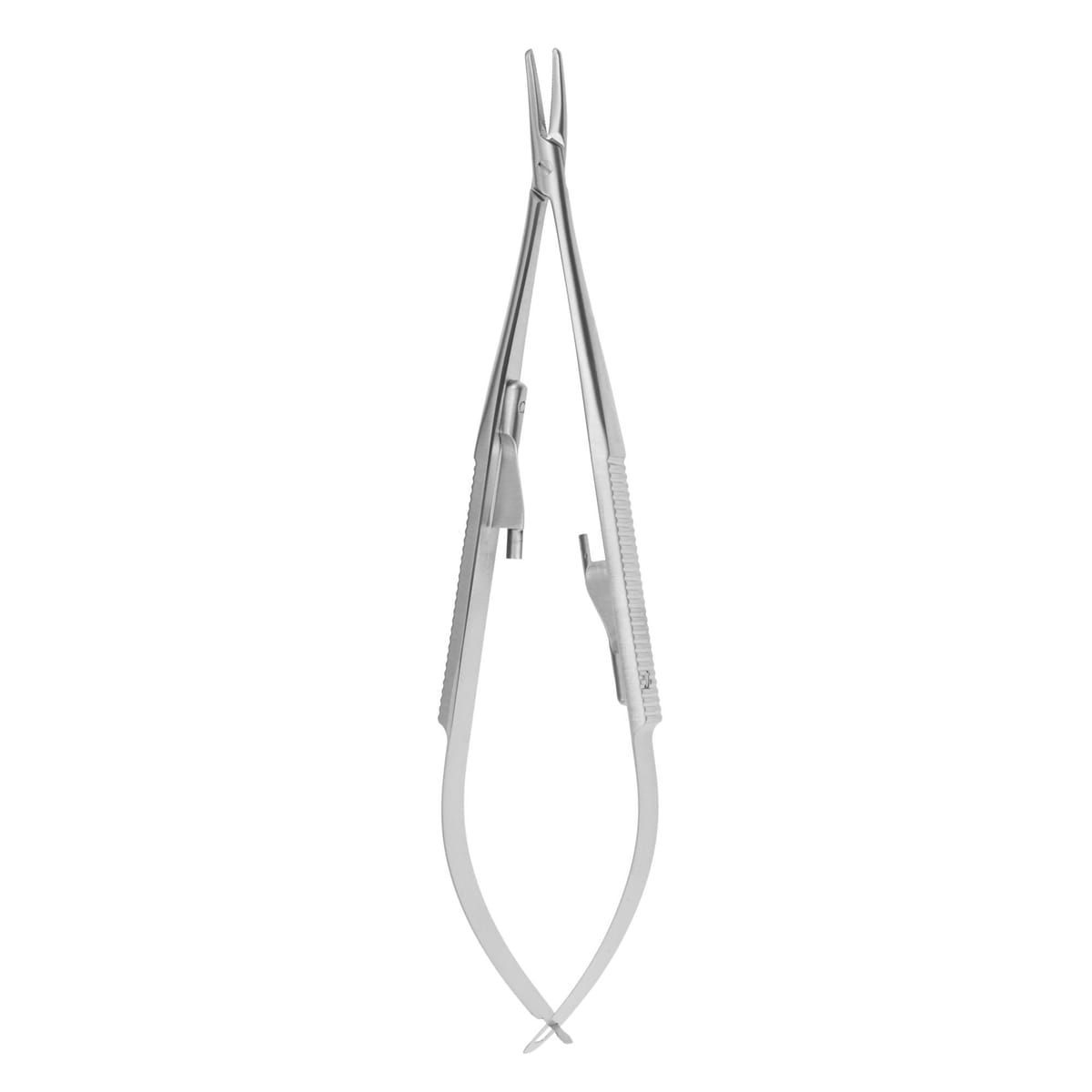 NEEDLE HOLDER CASTROVIEJO mm140 F CURVED 520430 – Coricama srl