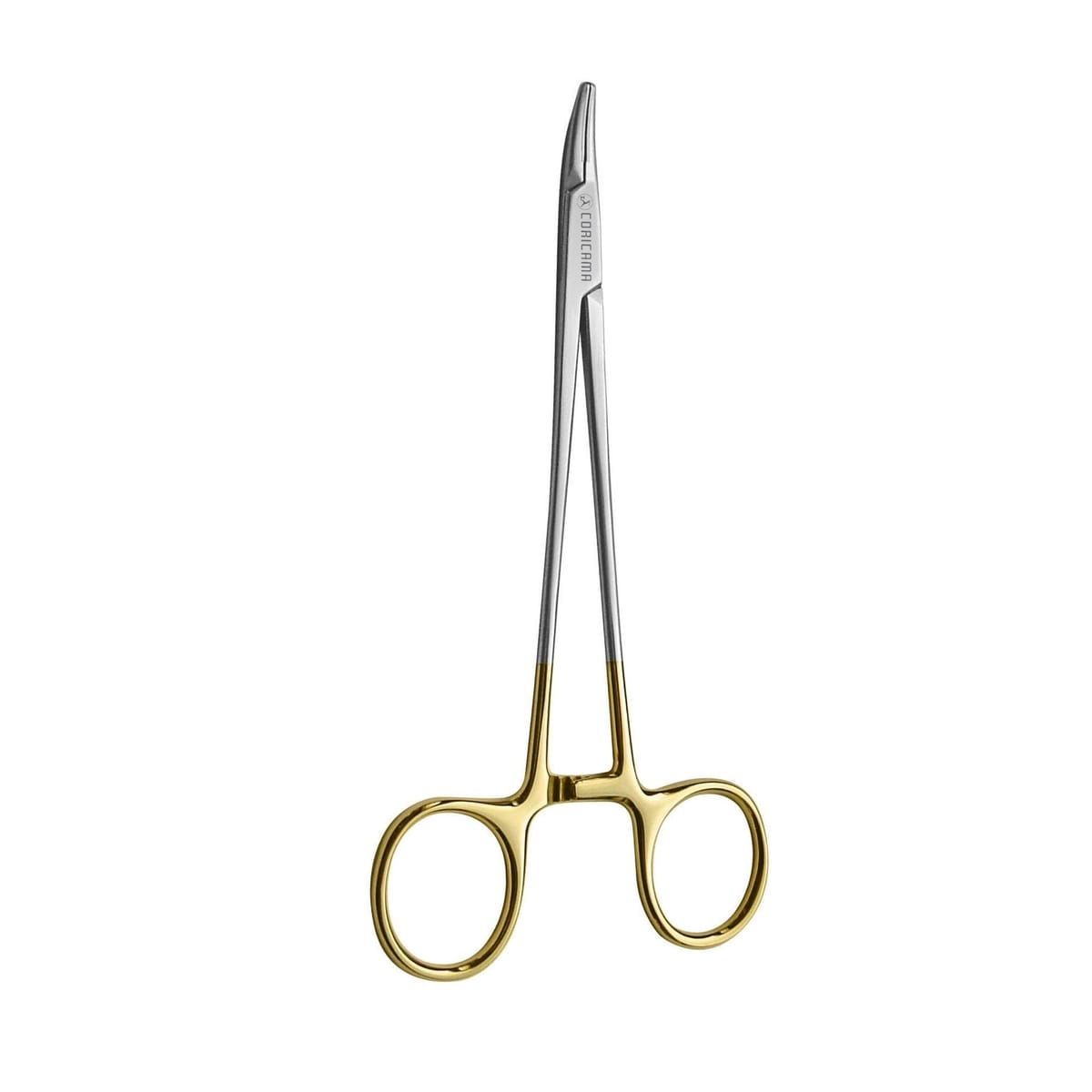 NEEDLE HOLDER CRILE-WOOD mm150 CURVED TC 520871 – Coricama srl, Nahtmaterial