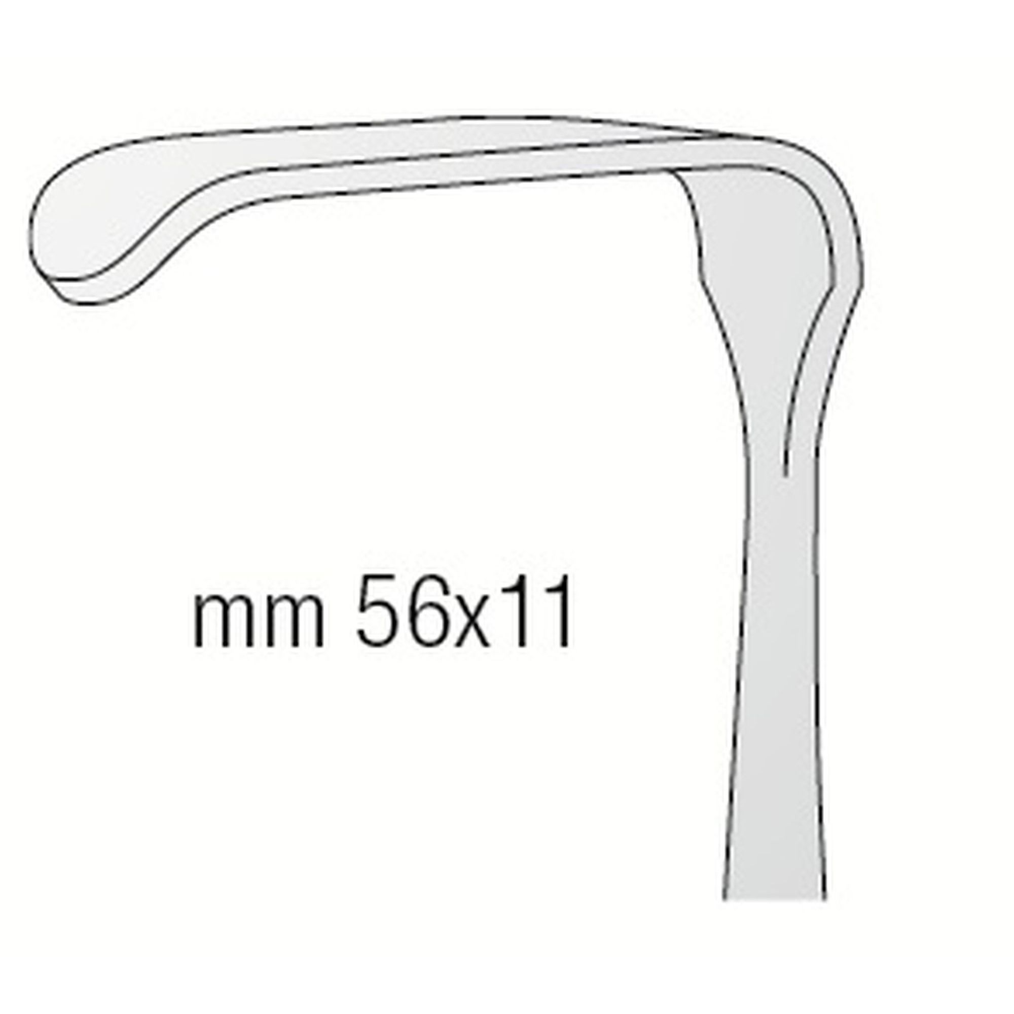 ECARTEUR KOCHER mm56x11 INT. – Coricama srl, Surgical Hand Instruments
