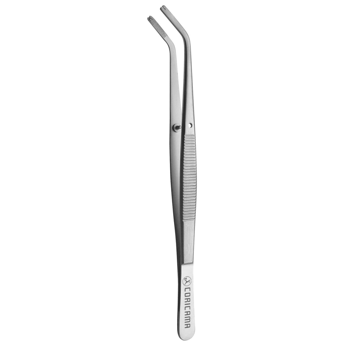 TWEEZER FOR SUTURE CURVED 566165 – Coricama srl, Chirurgische Instrumente