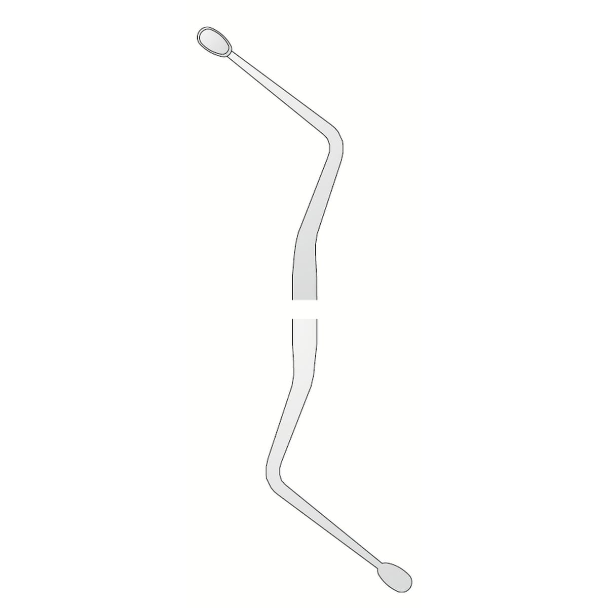 BONE CURETTE HEMINGWAY N.3 581540 – Coricama srl, Chirurgische Instrumente