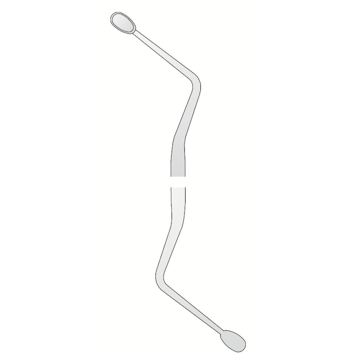 BONE CURETTE HEMINGWAY N.4 581550 – Coricama srl, Chirurgische Instrumente