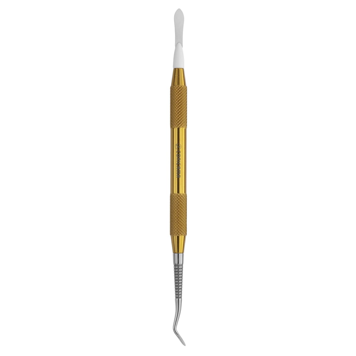 CERAMIC SCULPTURING INSTRUMENT DOUBLE-ENDED YELLOW 828820 – Coricama srl, Dental Laboratory Instruments
