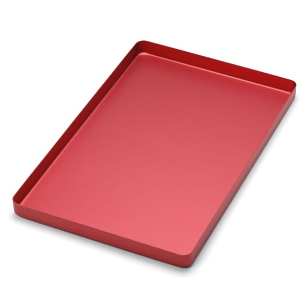 TRAY SMALL ALUMINIUM RED 921273