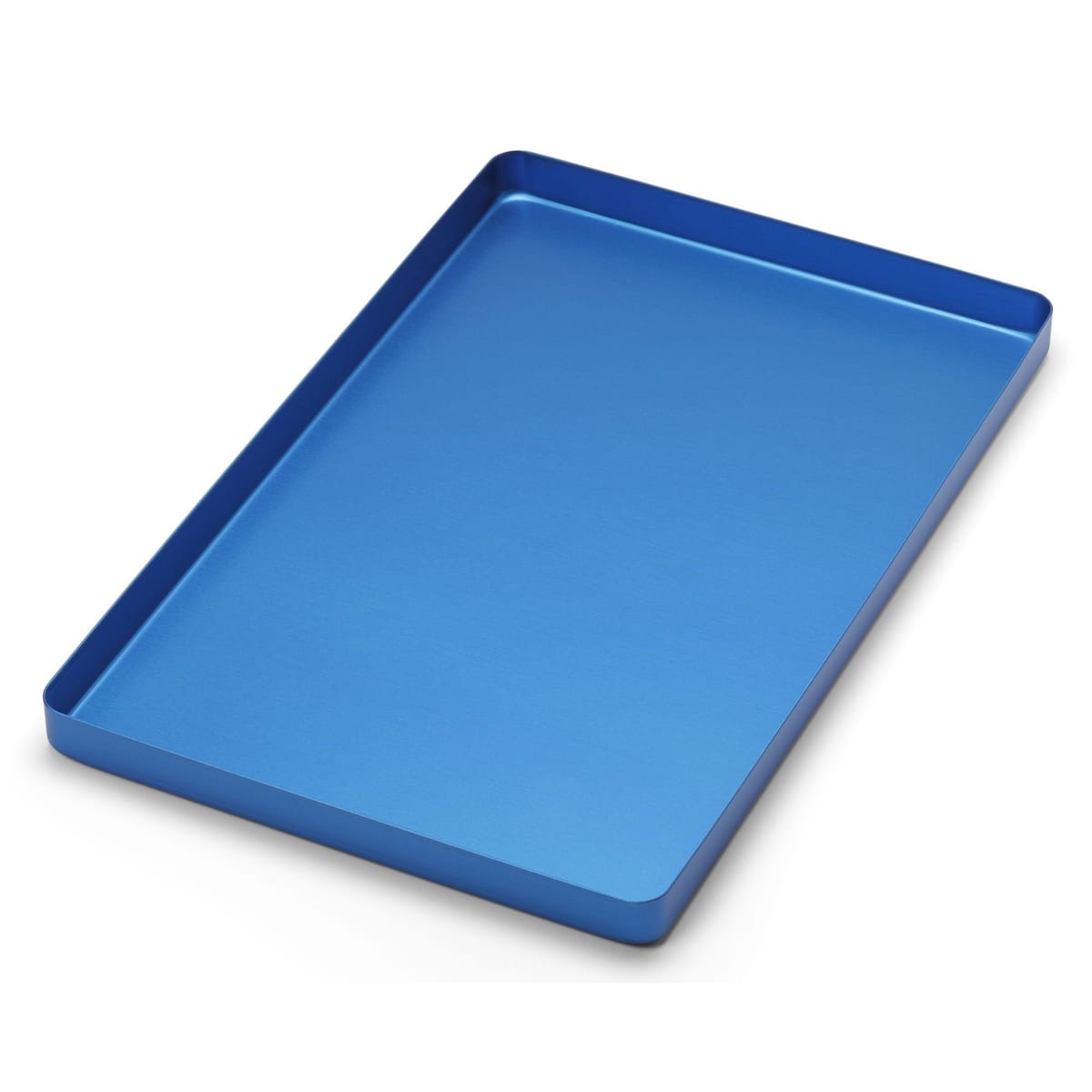 TRAY SMALL ALUMINIUM BLUE 921283 – Coricama srl, Trays, Sterilization Containers and Accessories