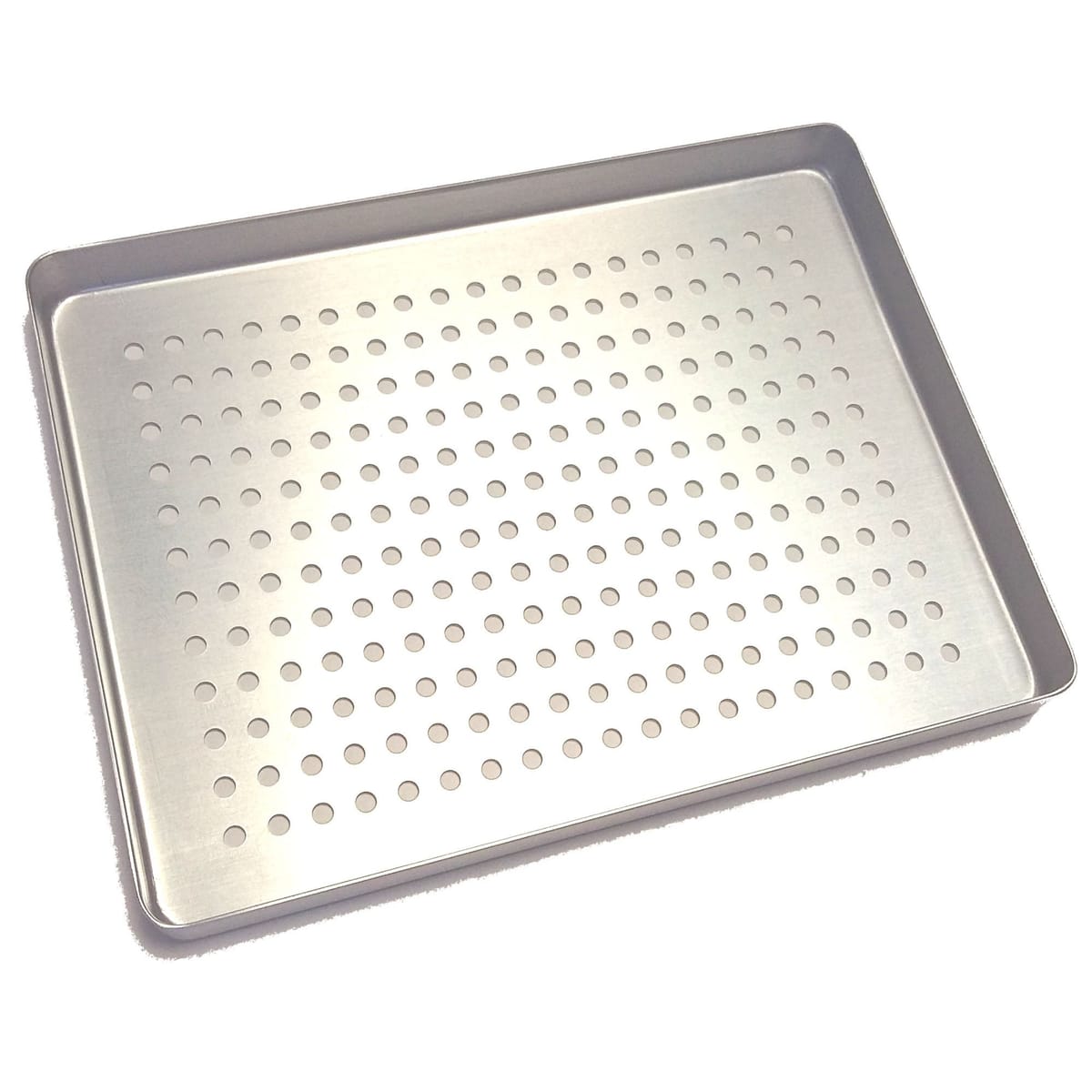 TRAY SMALL PERFORATED ALUMINIUM SILVER 921443 – Coricama srl, Trays, Sterilization Containers and Accessories