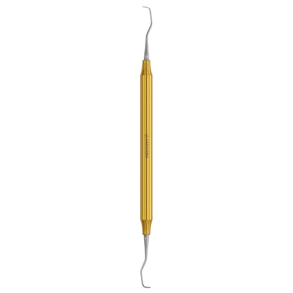 CURETTE GRACEY 1/2 ALUMINIUM YELLOW – Coricama srl, PA-Chirurgie