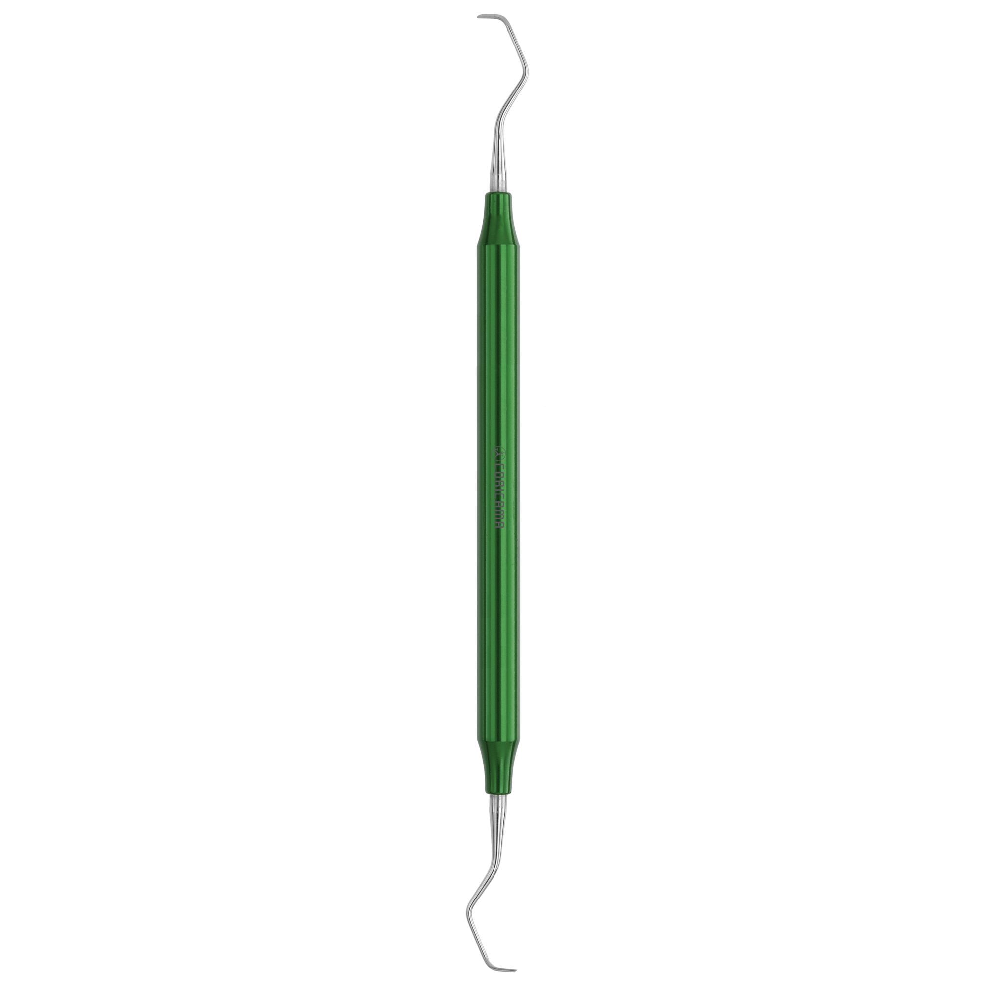 CURETTE GRACEY 7/8 ALUMINIUM GREEN – Coricama srl, Periodontal Instruments
