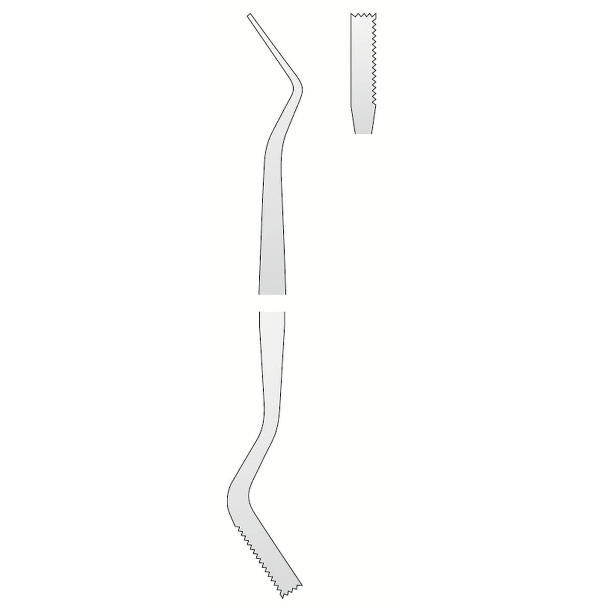 GINGIVAL CORD PACKER - SQUARED 368420 – Coricama srl