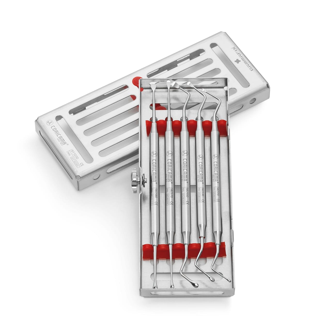 582500 - SET BONE CURETTE LUCAS – Coricama srl, Surgical Instruments