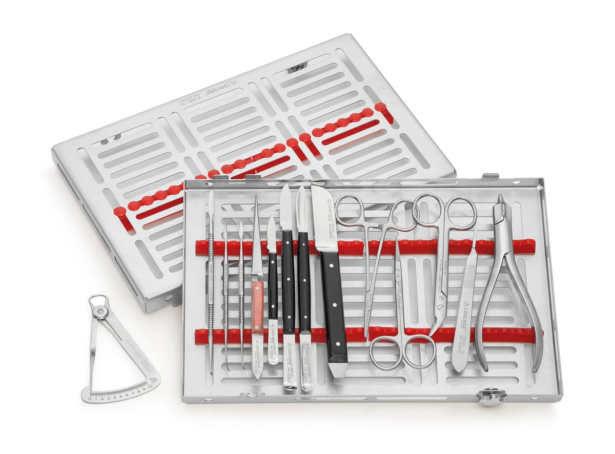 829100 - KIT LABORATORY FOR REMOVABLE PROTHESIS AND WAX – Coricama srl, Dental Laboratory Instruments
