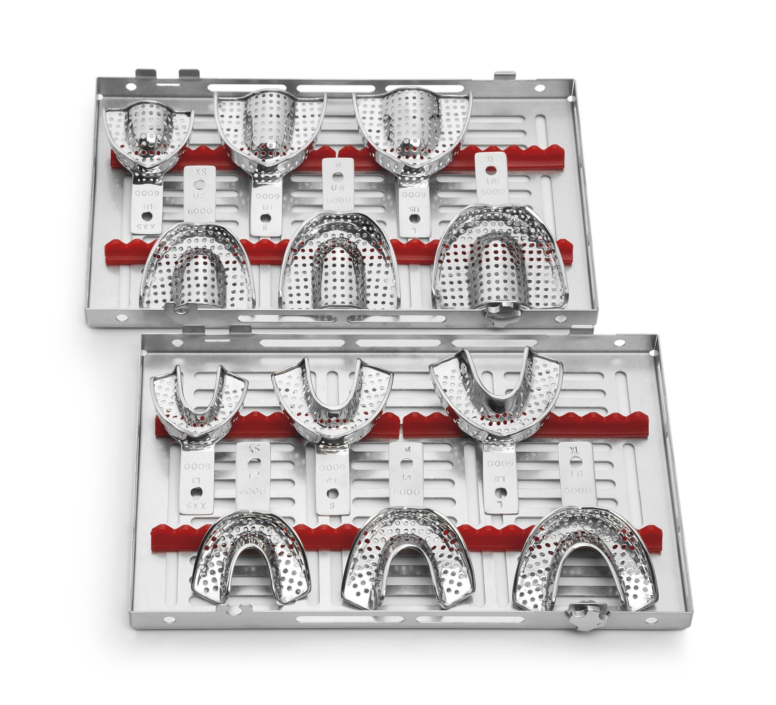 841100 - KIT IMPRESSION-TRAY WITH RETENTION RIM – Coricama srl, Impression Trays & Accessories