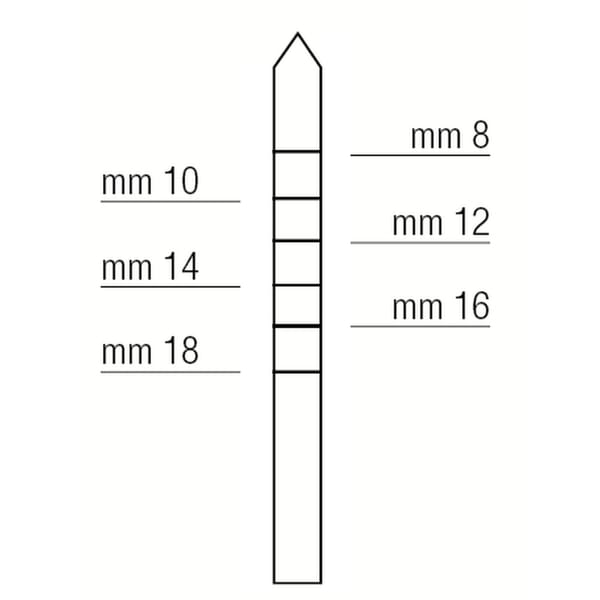 OSTEOTOME POINTED mm2.7 414175