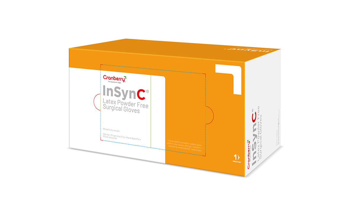 Insync (Powder-Free) – Cranberry International Sdn Bhd, Examination Gloves