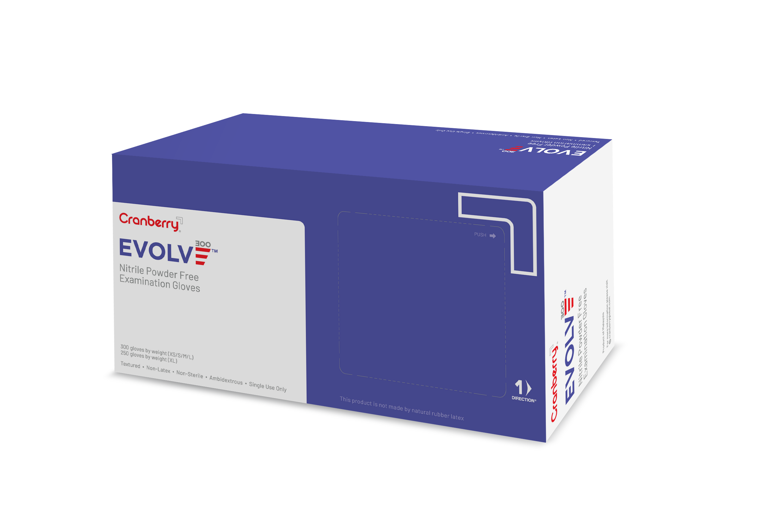 Evolve CT Nitrile Powder Free Examination Gloves