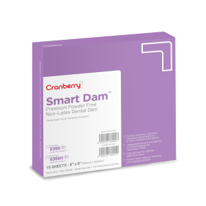 Smart Dams Non-Latex Parfum Menthe Verte 6x6
