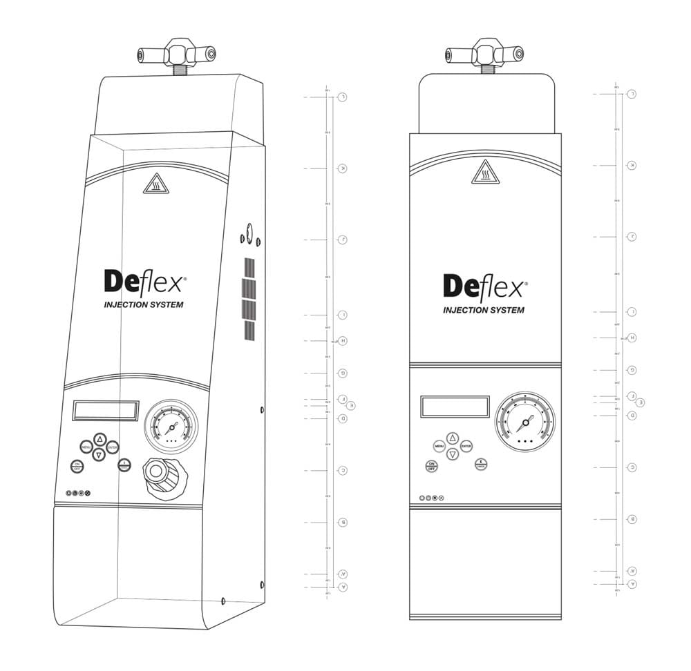 Deflex MAD1300 TOUCH – DEFLEX of NUXEN SRL, Equipment