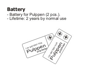 Batterie für Pulppen – DENLUX A/S - Dental Electronic A/S, Handpiece Parts & Accessories