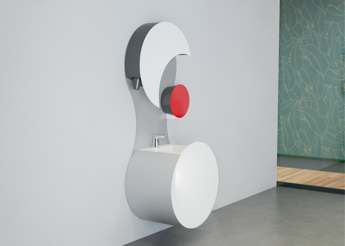 OTTO Hygiene Column – Dental Art SpA, Practice Furniture and Accessories
